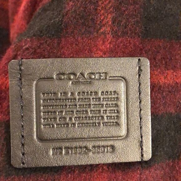 COACH CAPE w/DETACHABLE HOOD Wm Sz XS/S, RN 132154, Black Oversized NEW - Picture 12 of 16